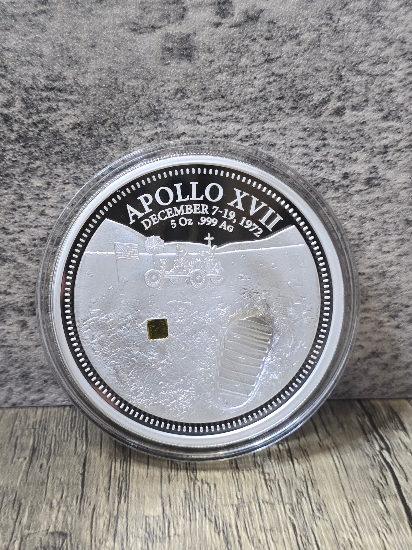 Apollo XVII 5oz Ascension Island 2025