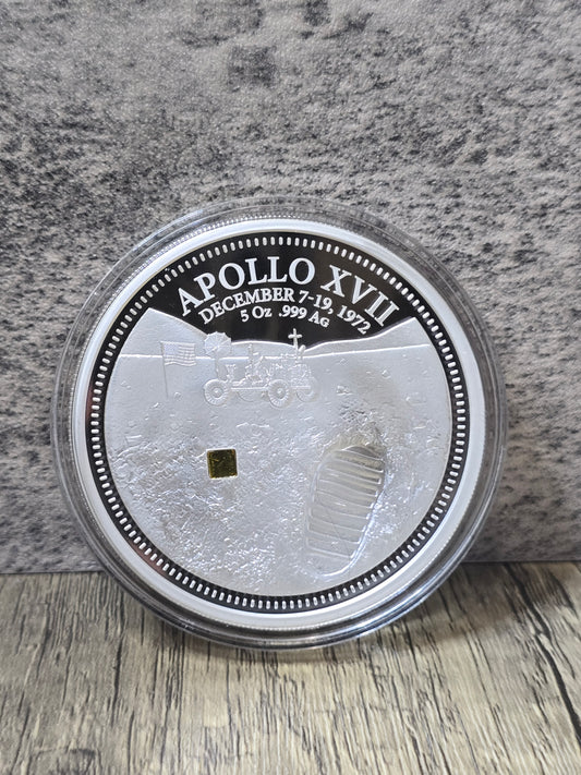 Apollo XVII 5oz Ascension Island 2025