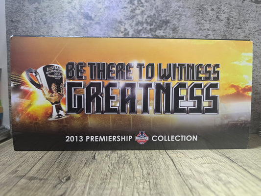 AFL 2013 Premiership Cup 1oz Be There To Witness Greatness