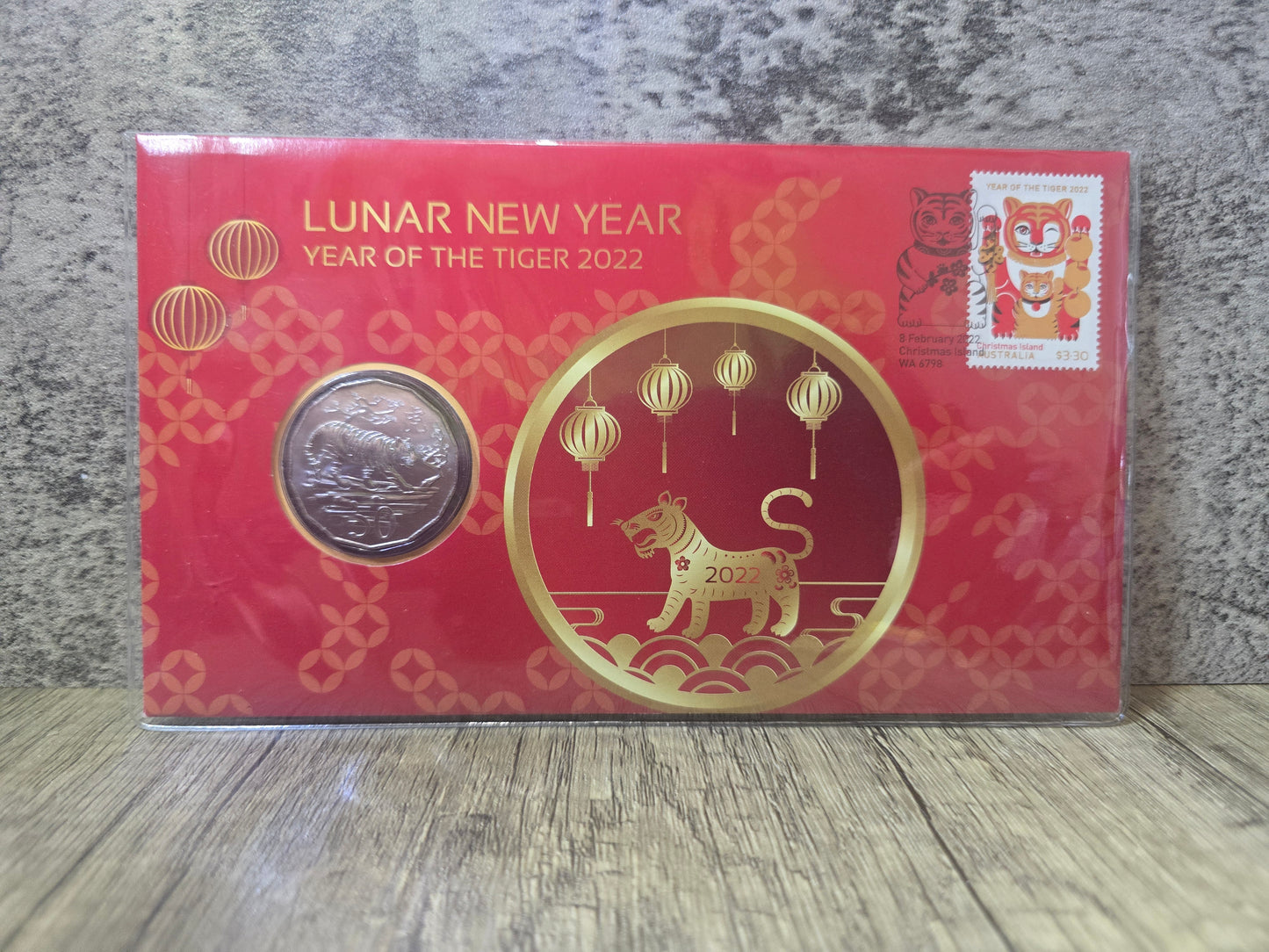 Lunar Tiger 2022 50c pnc