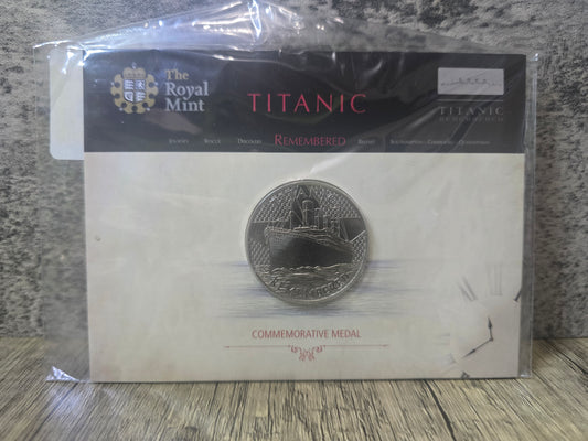 Titanic Remembered, Medal, 2010, Royal Mint UK