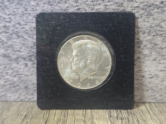1964 USA, John F Kennedy Silver Half Dollar