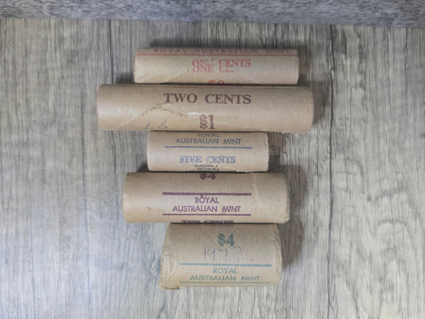 1977 RAM Roll Set (1c - 20c)