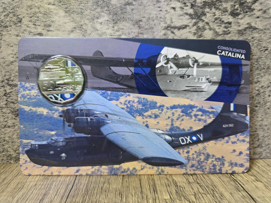 RAAF 2021 50c - Consolidated Catalina