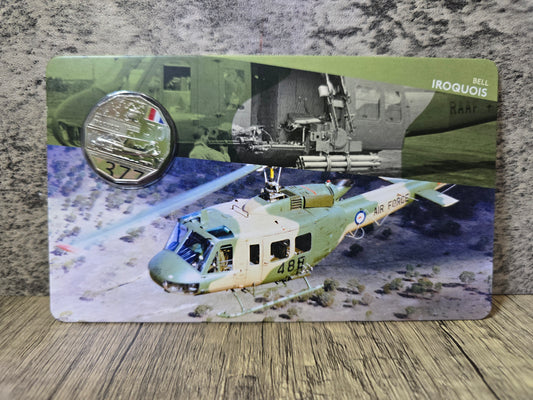 RAAF 2021 50c - Bell IROQUOIS