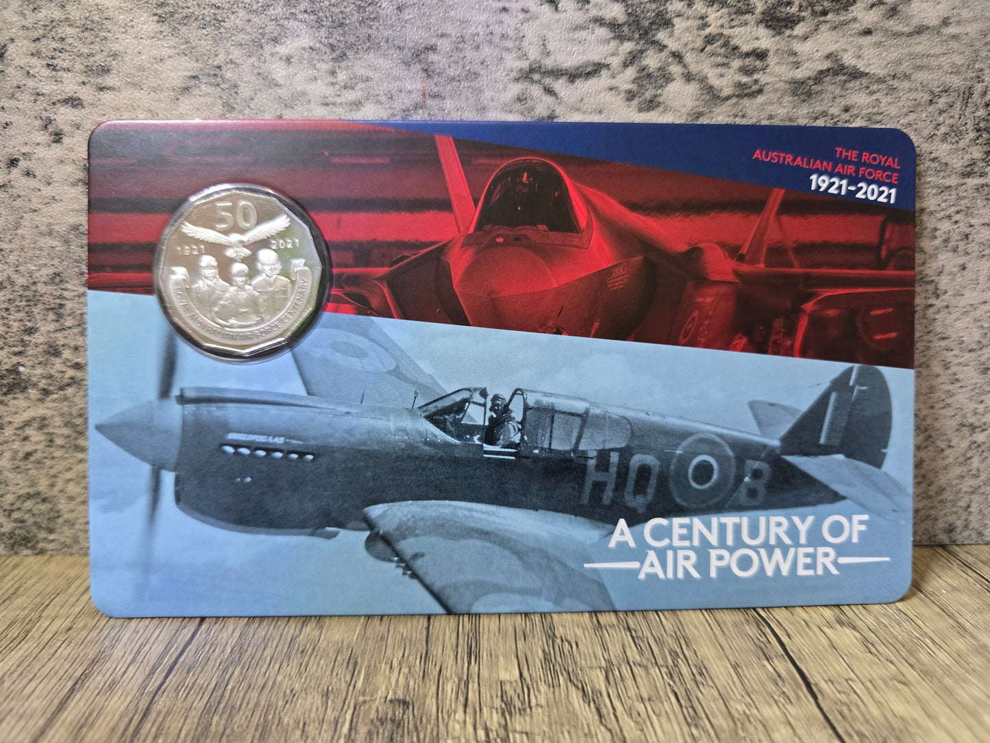 RAAF 1923-2021 Pilots 50c non coloured