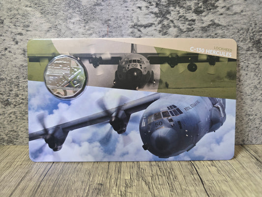RAAF 2021 50c - Lockheed C-130 Hercules