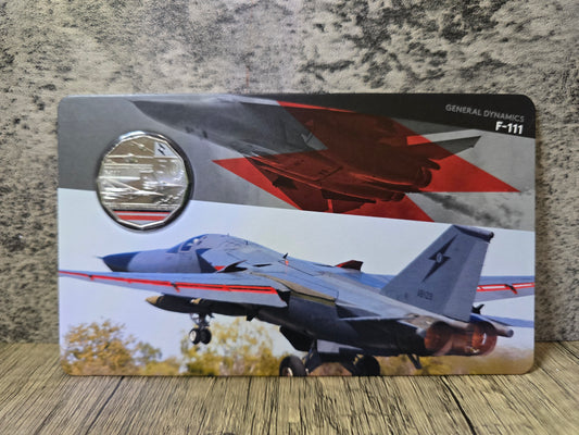 RAAF 2021 50c - General Dynamics F-111