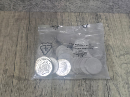 2021 10c (UNC bag, 40 coins) JC Effigy