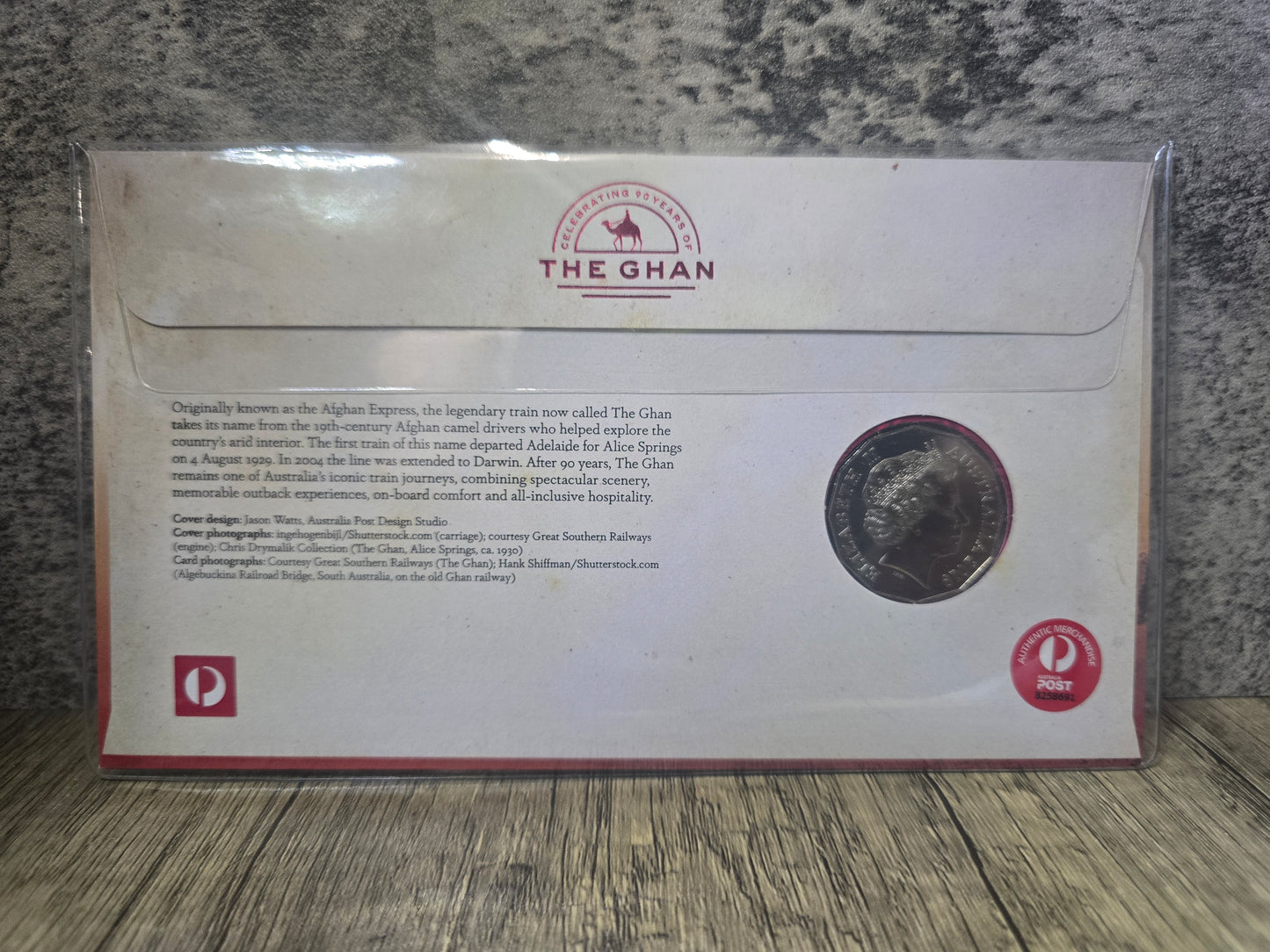 The Ghan 50c Impressions PNC 2019