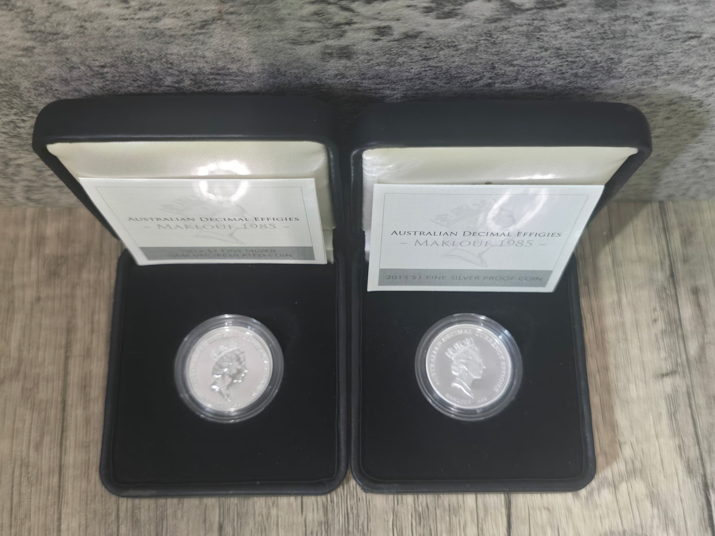 Malkouf Effigies Silver $1 2013 (Gem UNC + Proof)
