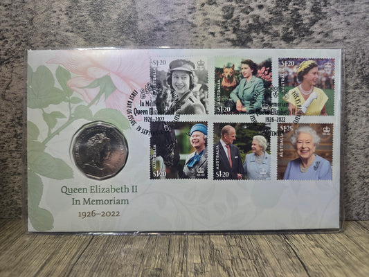 Queen Elizabeth II Memoriam 50c PNC 2023