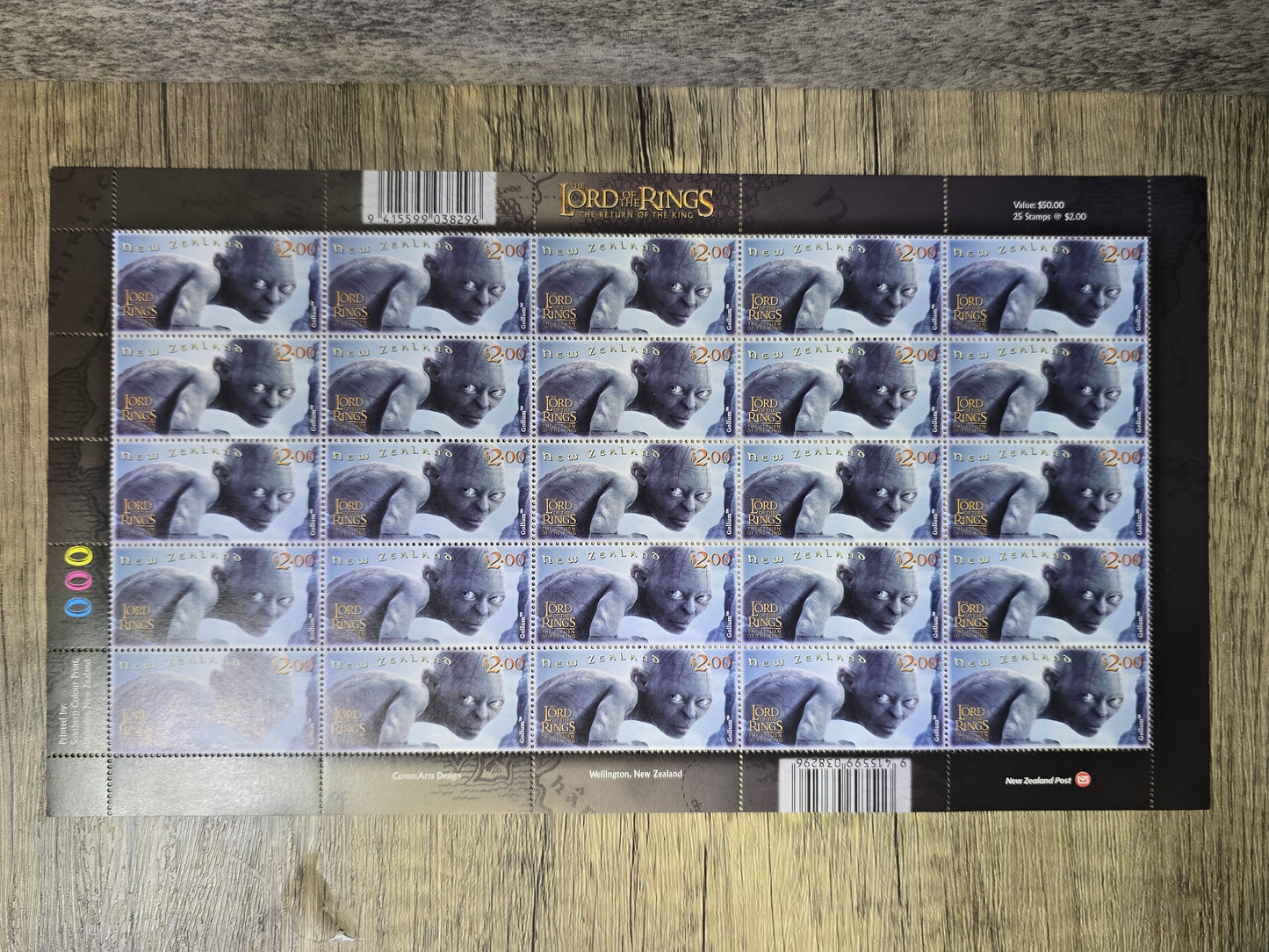Lord of the Rings - Return of the King, LOTR Ultimate Stamp Collection, NZ Post, 2003