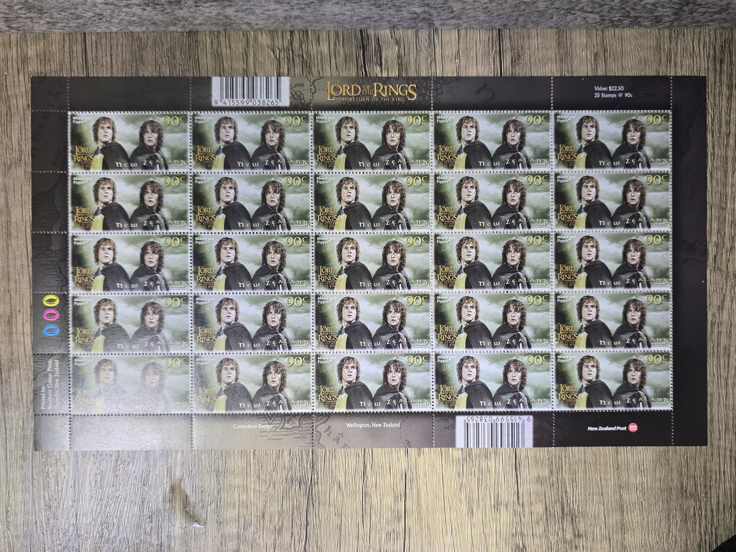 Lord of the Rings - Return of the King, LOTR Ultimate Stamp Collection, NZ Post, 2003
