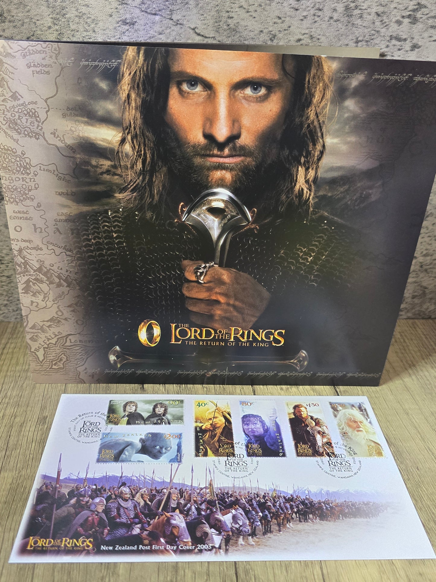 Lord of the Rings - Return of the King, LOTR Ultimate Stamp Collection, NZ Post, 2003