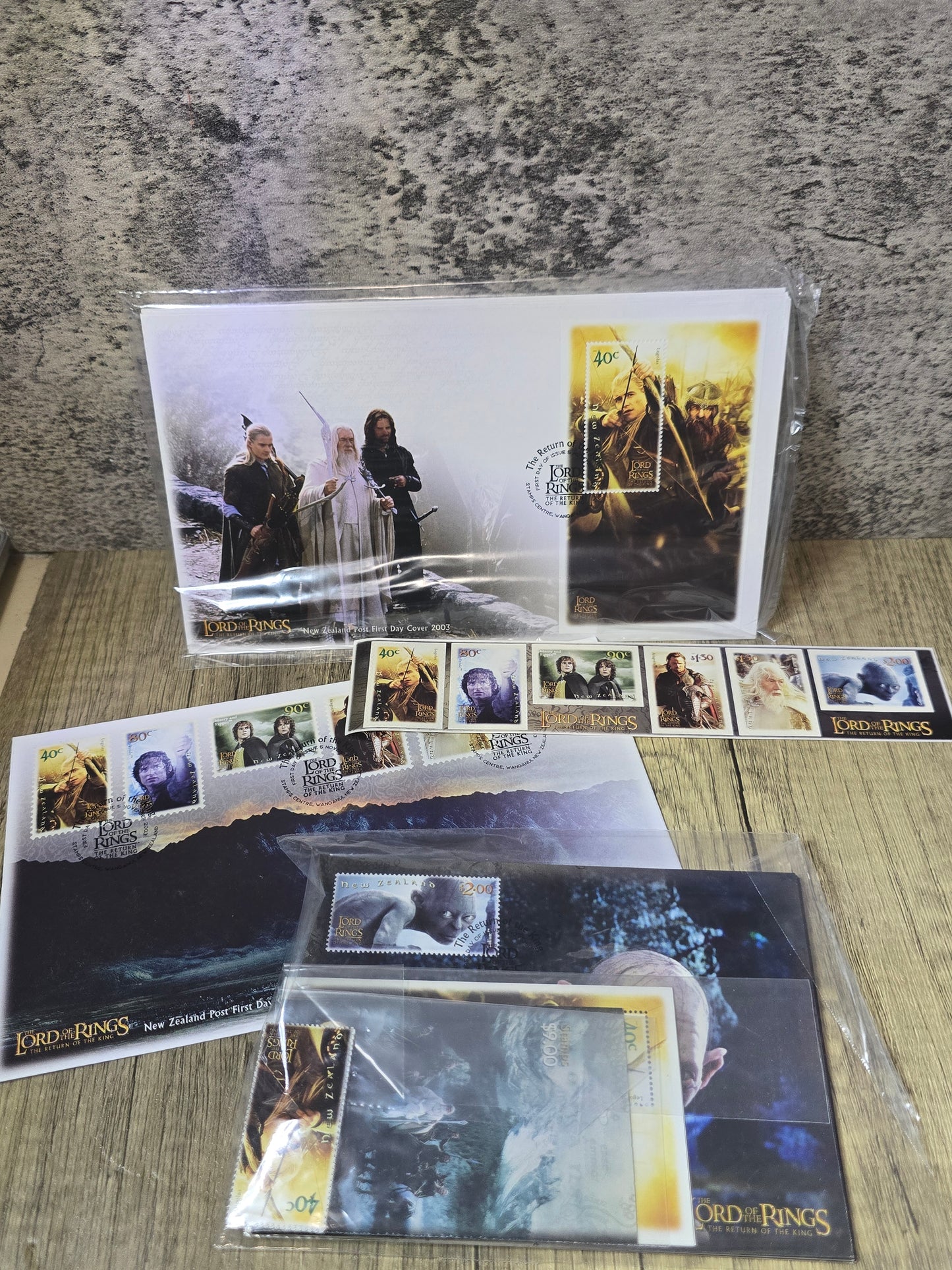 Lord of the Rings - Return of the King, LOTR Ultimate Stamp Collection, NZ Post, 2003