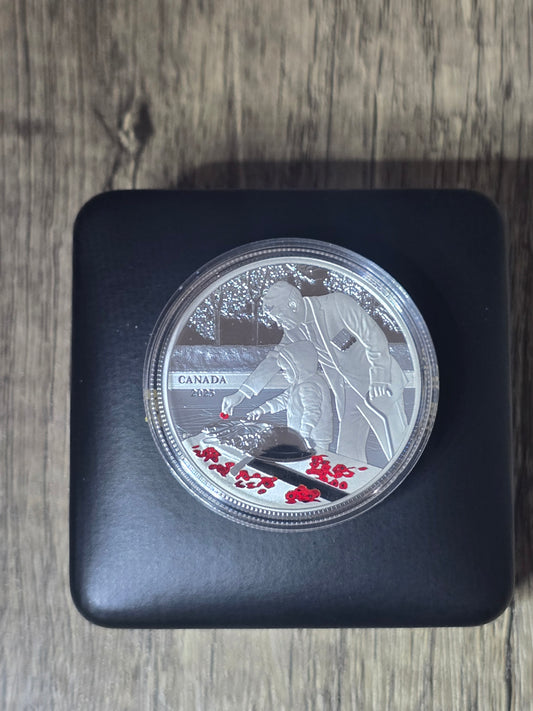 2023 Tomb of the Unknown Soldier Remembrance Proof 1oz, Canada
