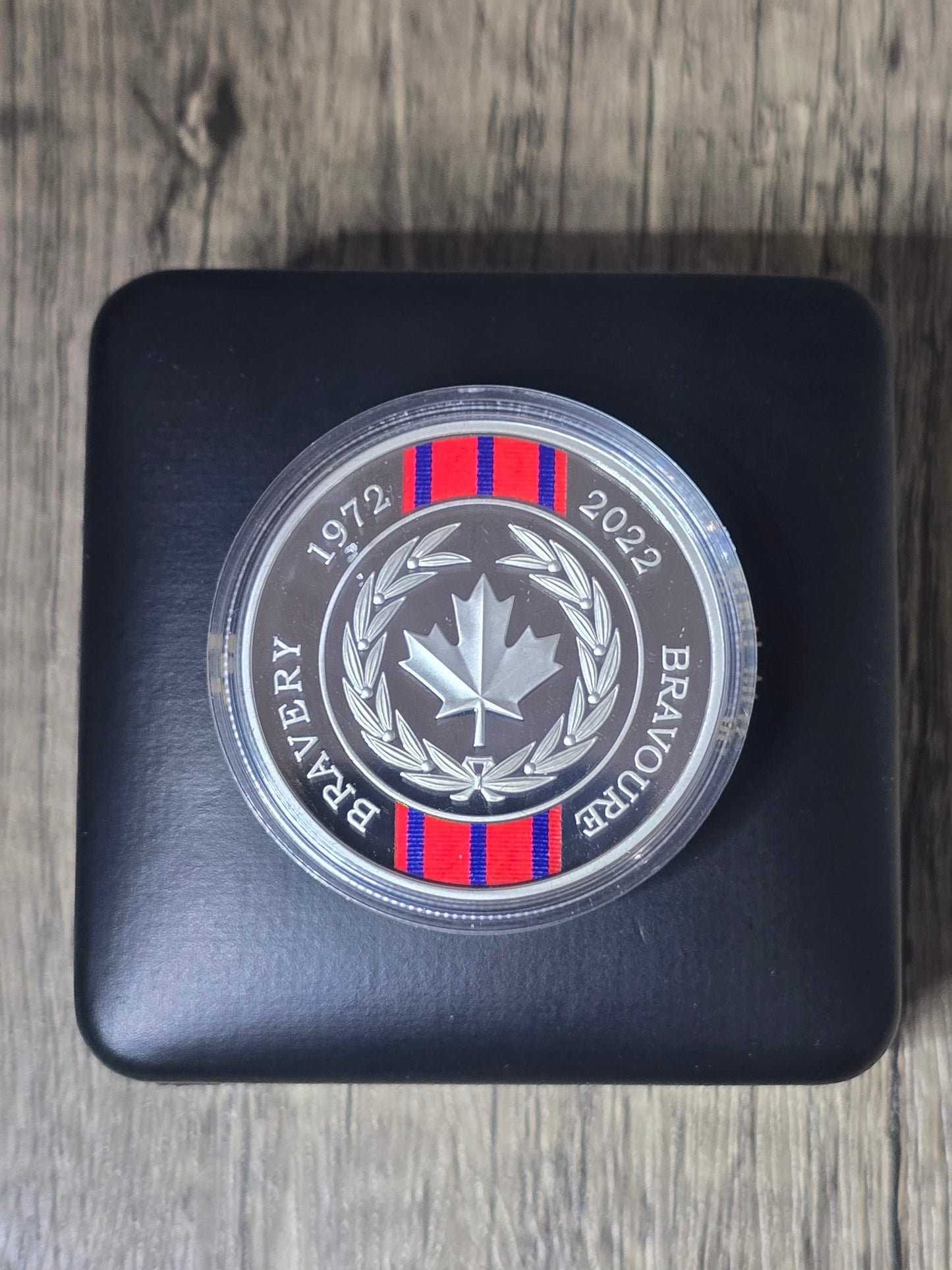 2022 50th Anniversary of the Medal of Bravery Proof 1oz, Canada