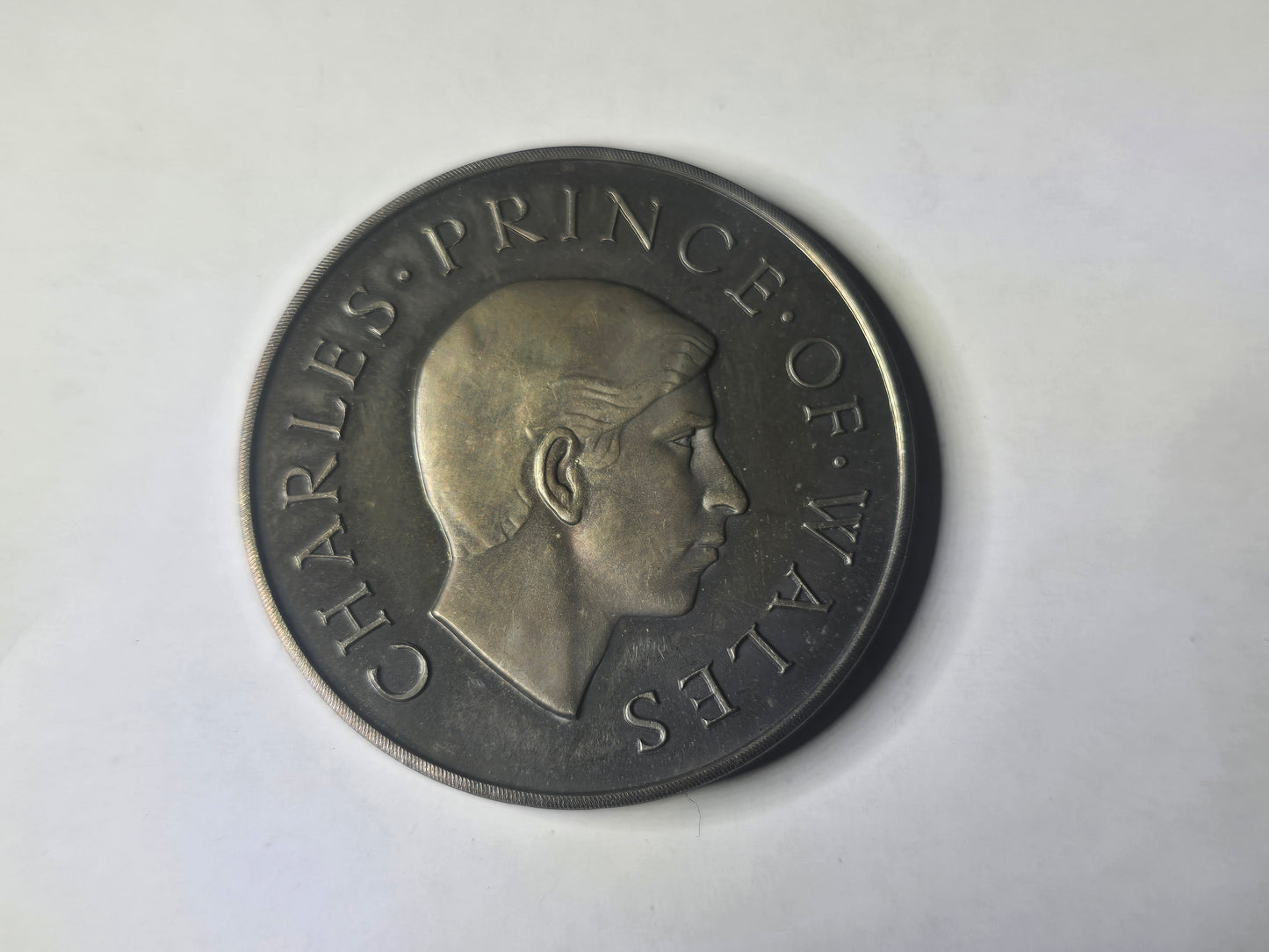 Investiture Caernarvon 1969, Punches Silver Medals .925, 60g
