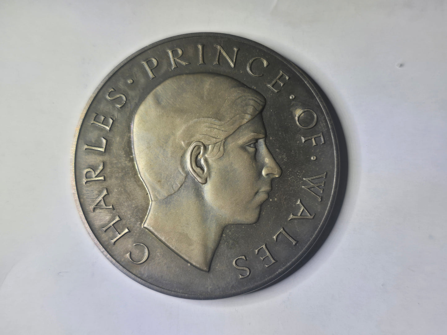 Investiture Caernarvon 1969, Punches Silver Medals .925, 60g