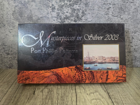 2003 Masterpieces of Silver, Port Phillip Patters, Silver Proof Set