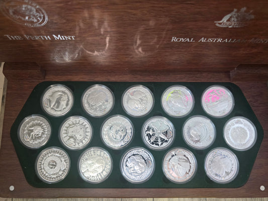 Sydney 2000 Olympic 16x1oz proof set
