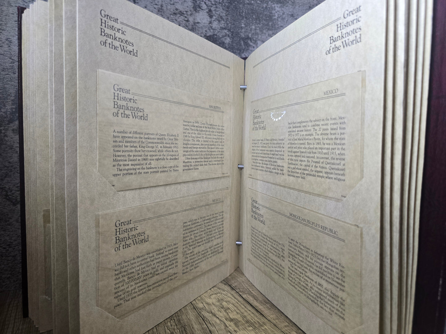 Great Historical Banknotes of the World Collection (73 notes)