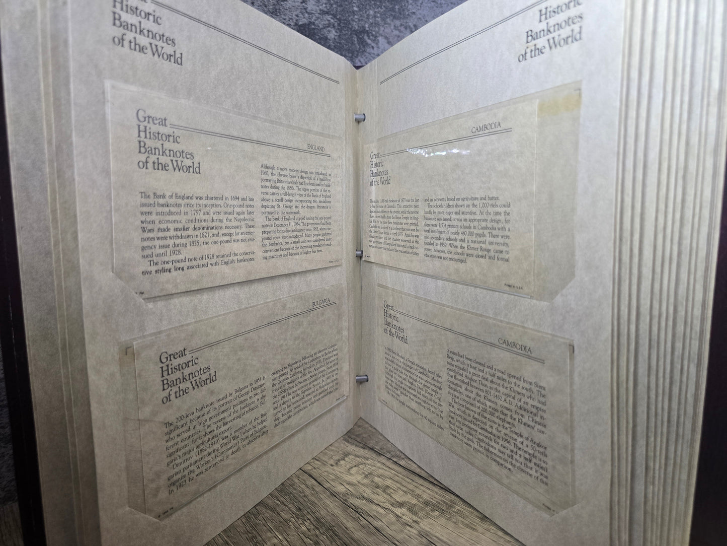 Great Historical Banknotes of the World Collection (73 notes)