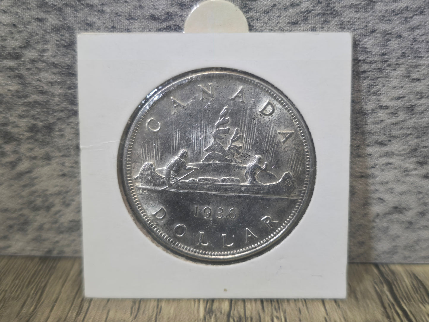 Canada 1936 Silver Dollar Ef+