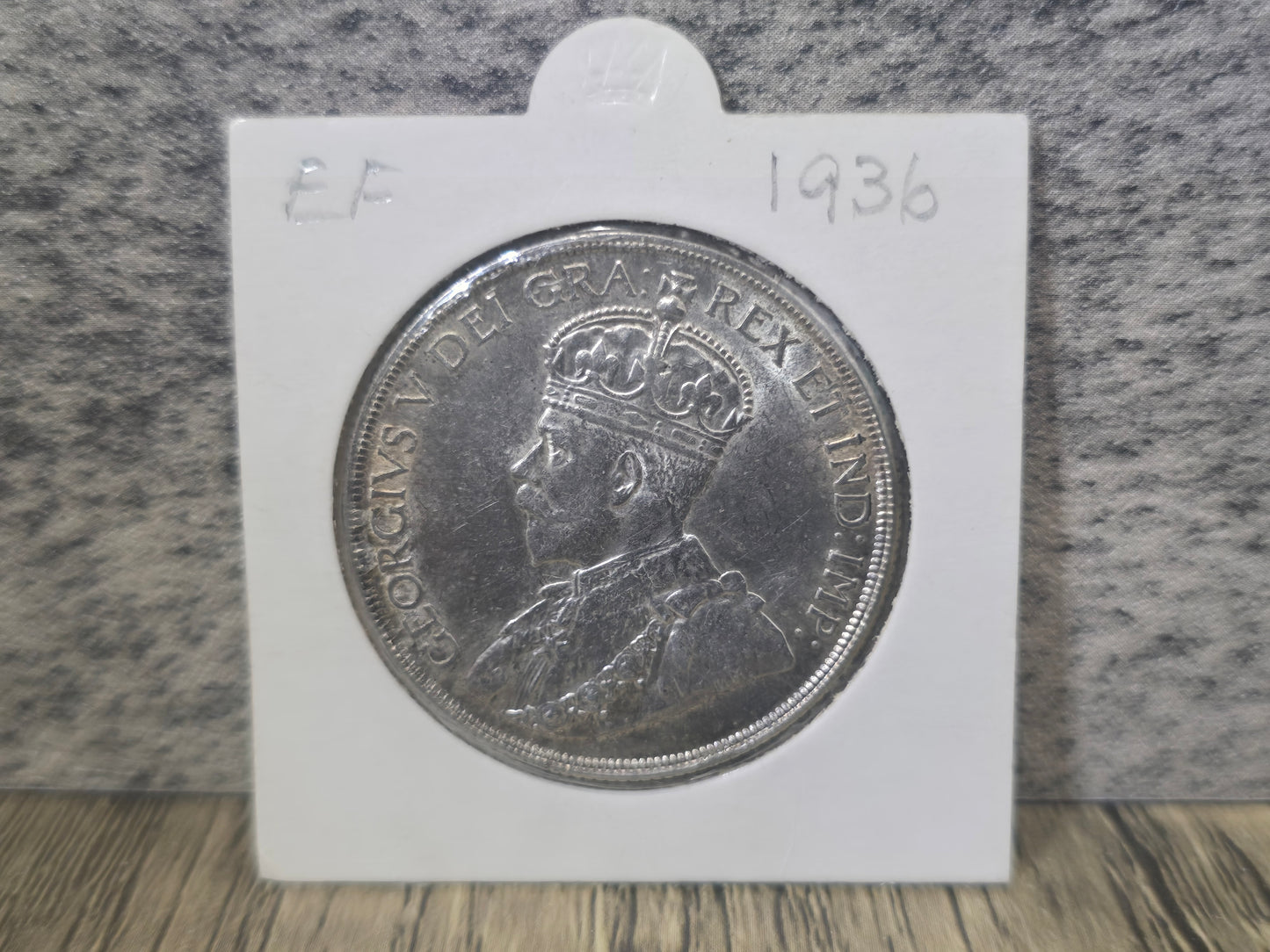 Canada 1936 Silver Dollar Ef+