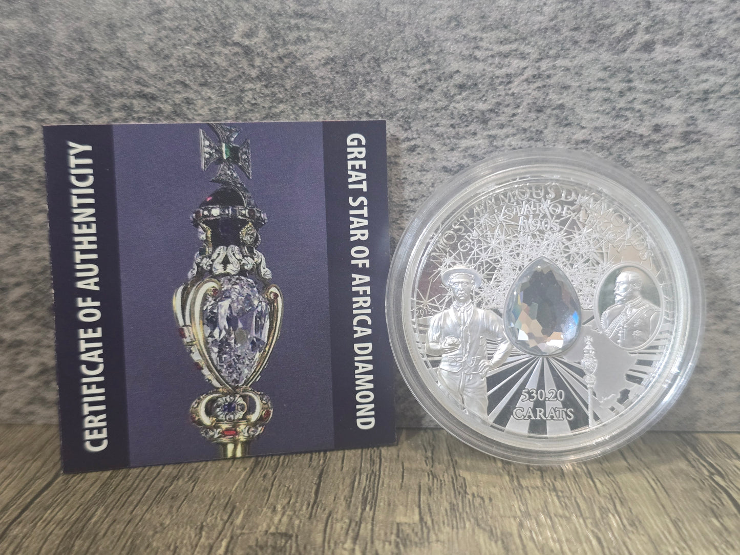 Great Star of Africa, 2oz HR Proof