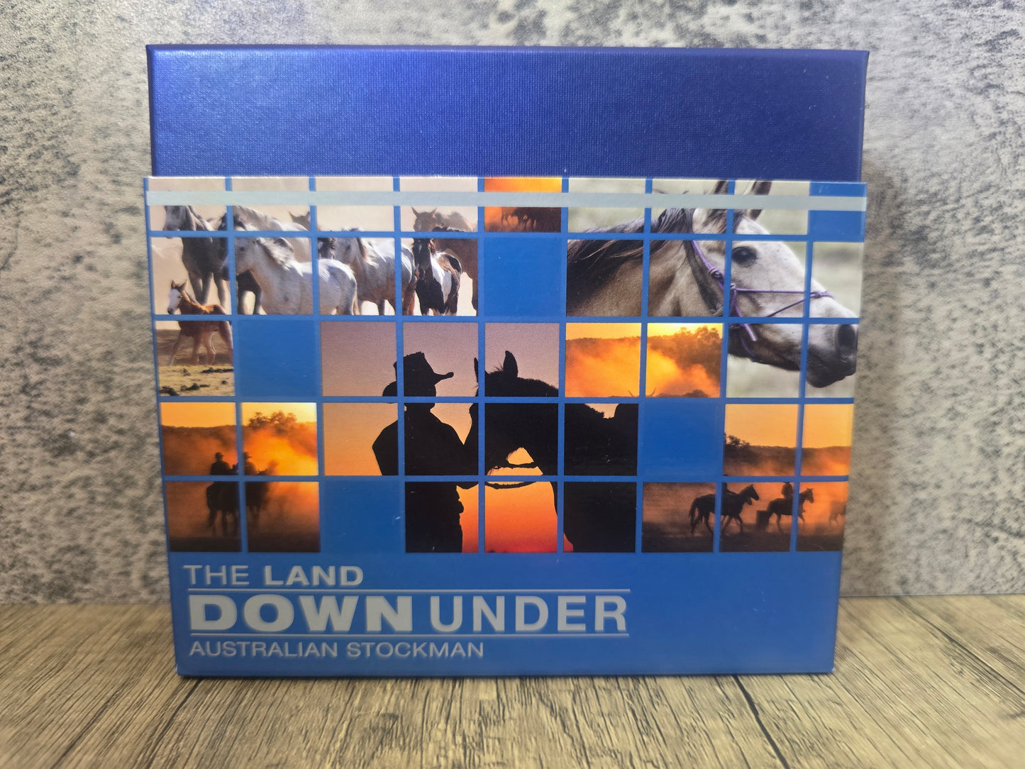 Land DownUnder, Australian Stockman 1oz proof 2013