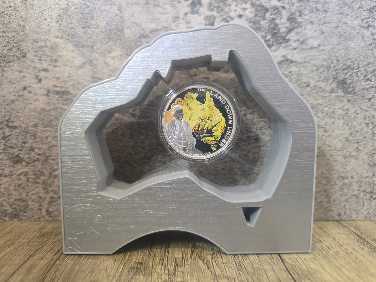 Land DownUnder, Captain Cook 1oz proof 2013