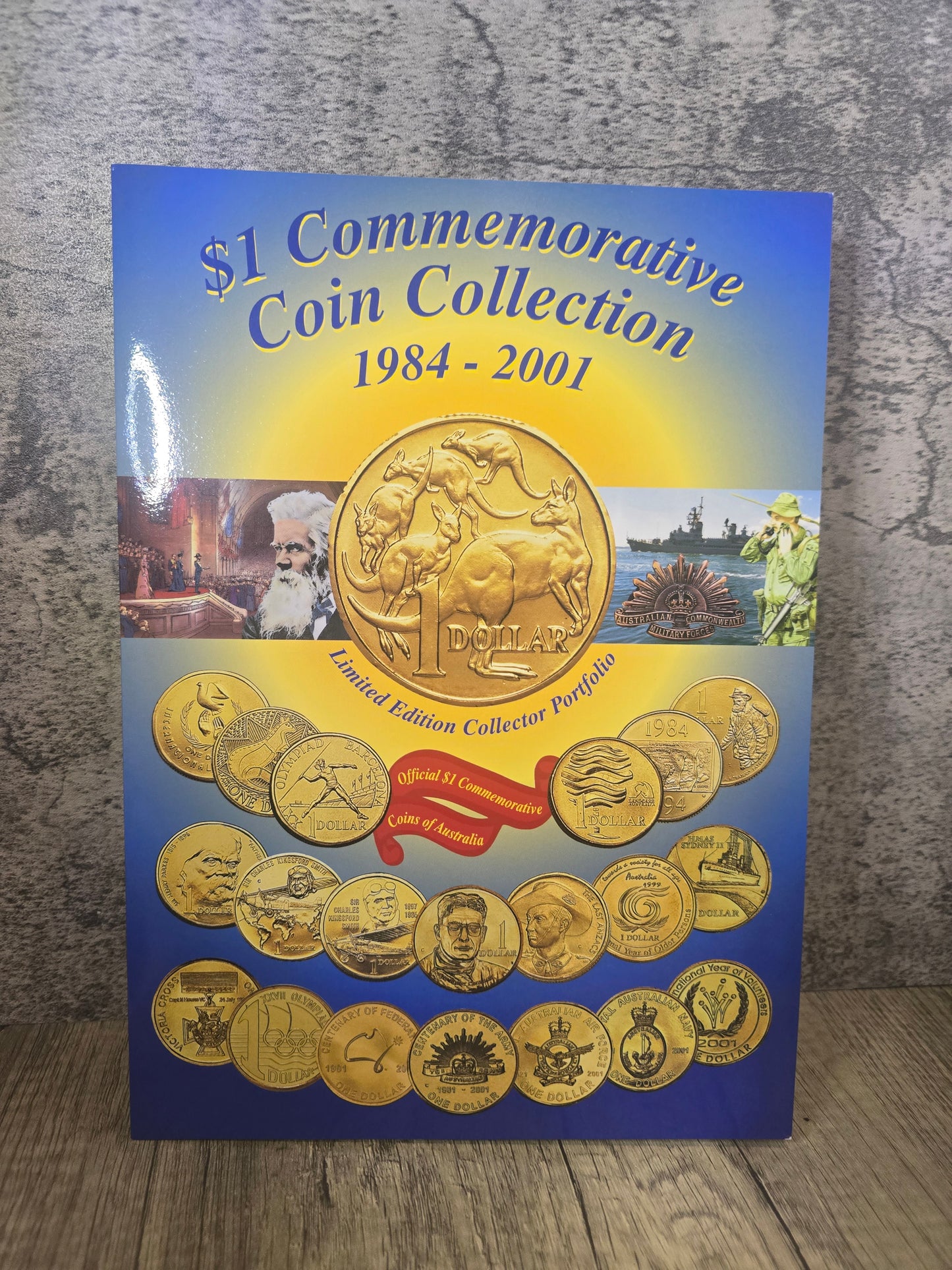 $1 Commemorative Coin Collection 1984-2001, Sherwood Folio