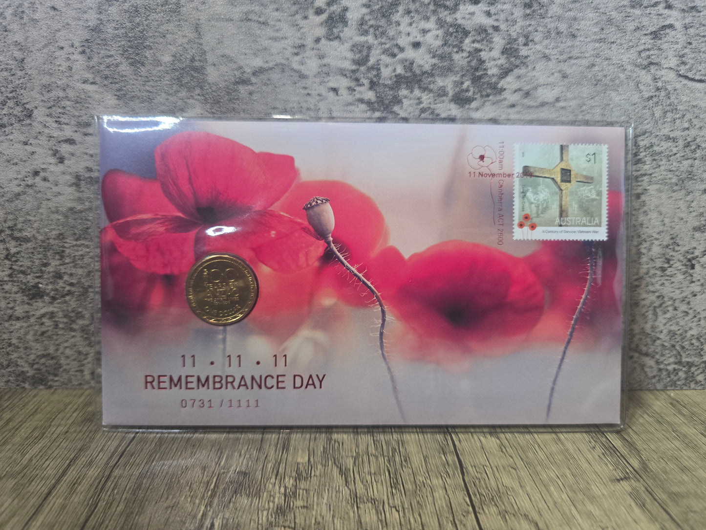 11.11.11 Remembrance Day 2016 $1 Impressions pnc