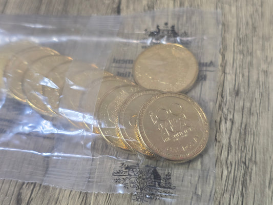 2017 $1 ANZAC 10-coin Satchel Bags