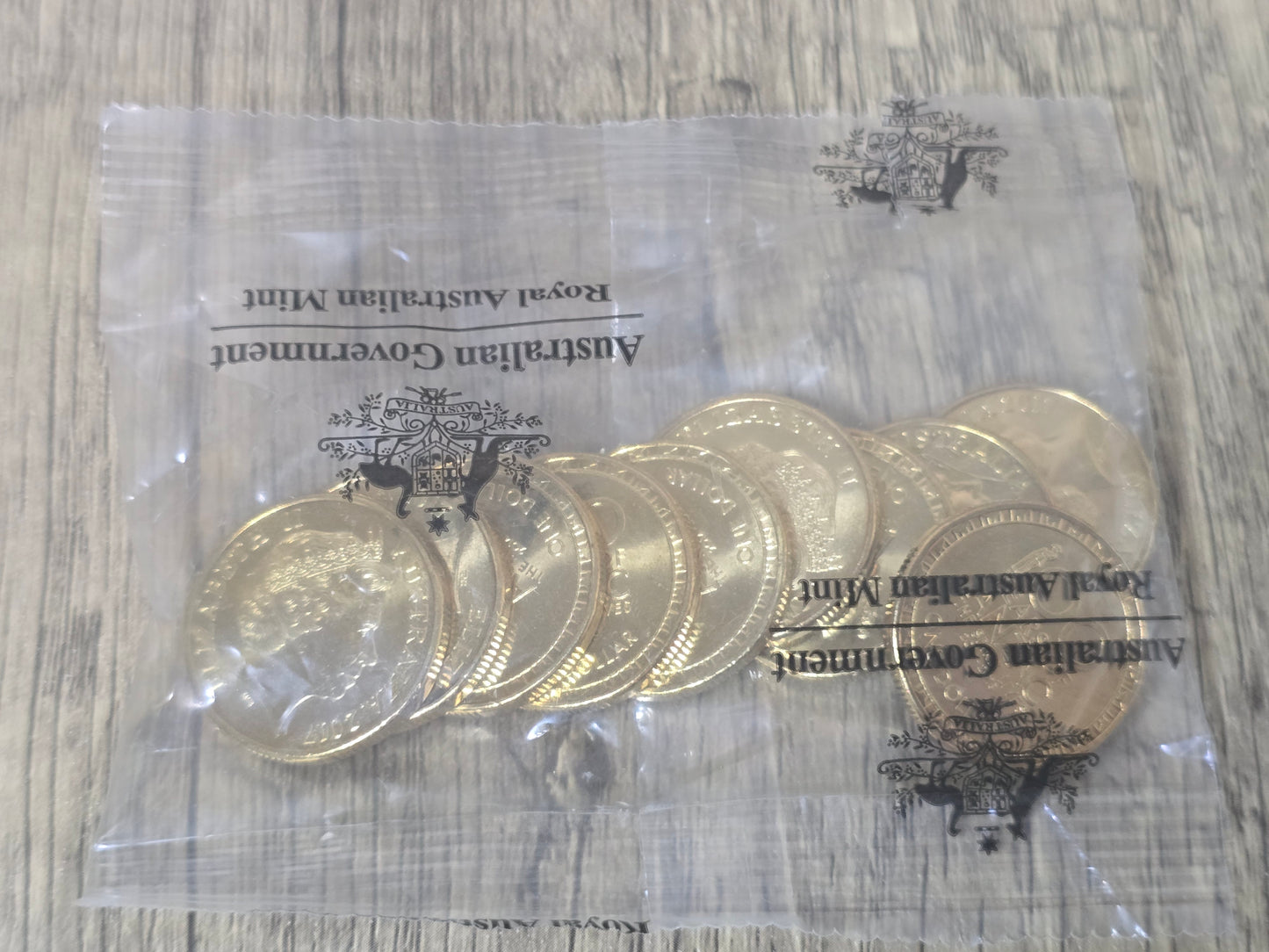 2017 $1 ANZAC 10-coin Satchel Bags