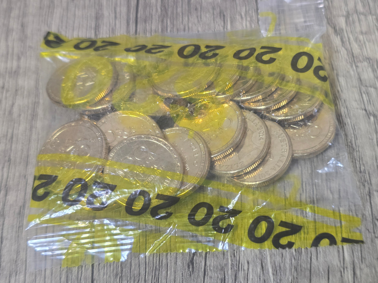 2014 $1 ANZAC 20-coin Bag