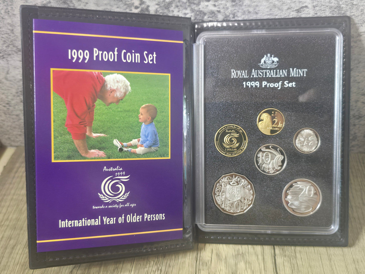 1999 Proof Set, International Year of the Older Person