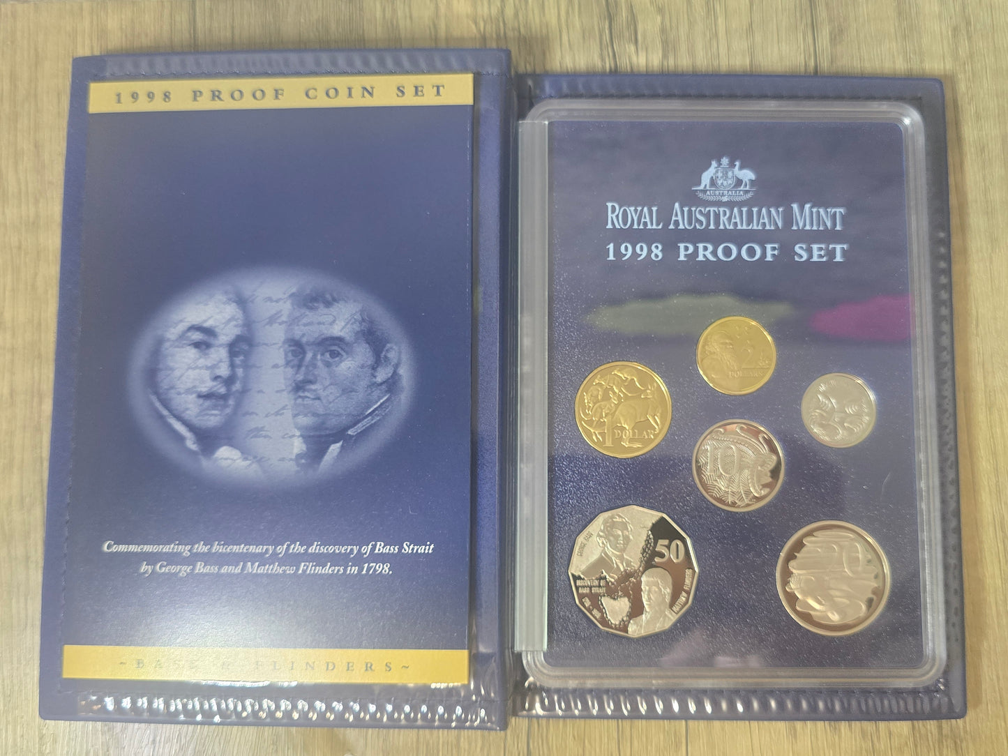 1998 Proof Set (Bass / Flinders)