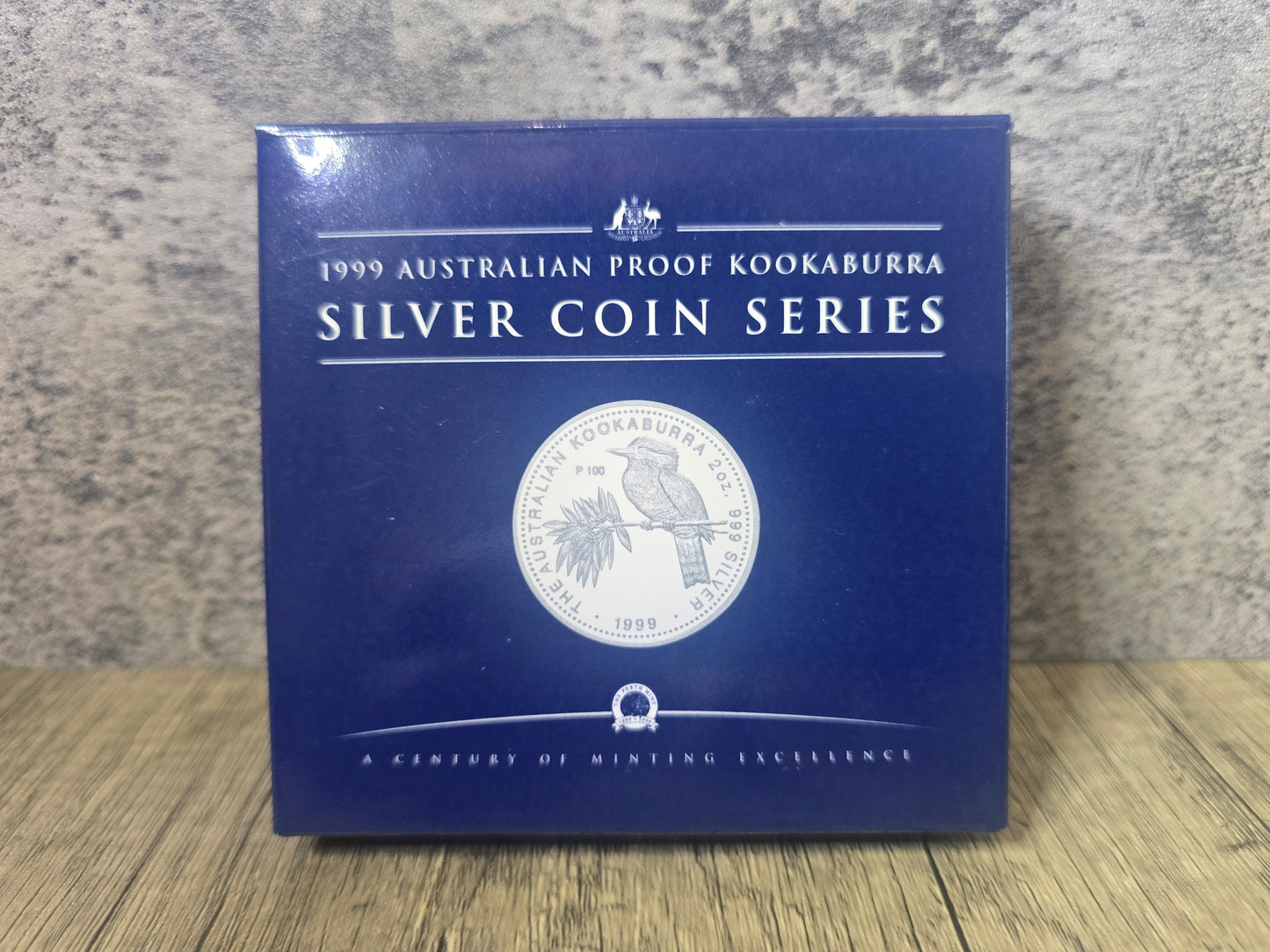 Kookaburra 2oz Proof P1-100 Privy 1999