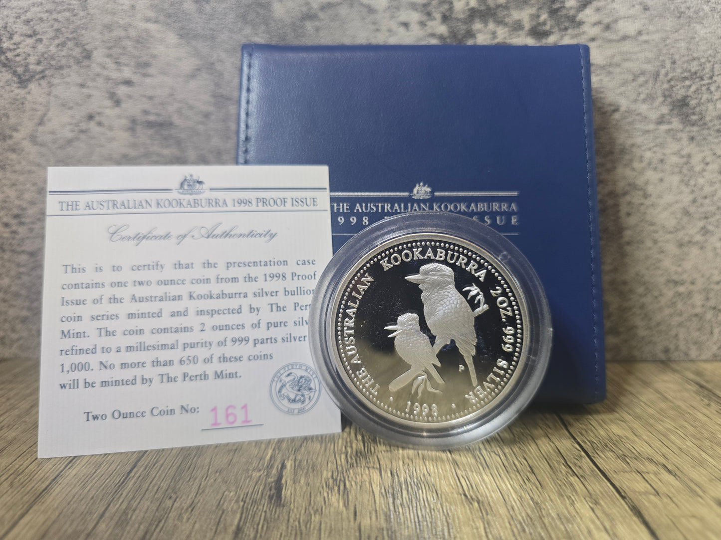 Kookaburra 2oz Proof 1998