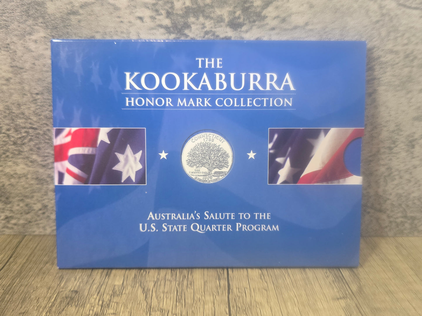 Kookaburra 1oz Honor Mark Collection, Connecticut USA