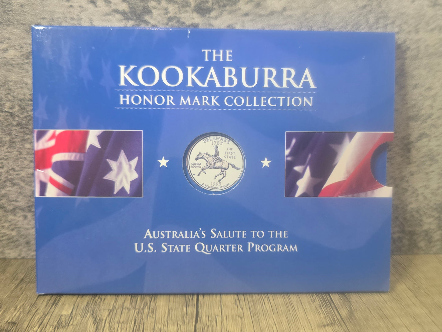 Kookaburra 1oz Honor Mark Collection, Delaware USA