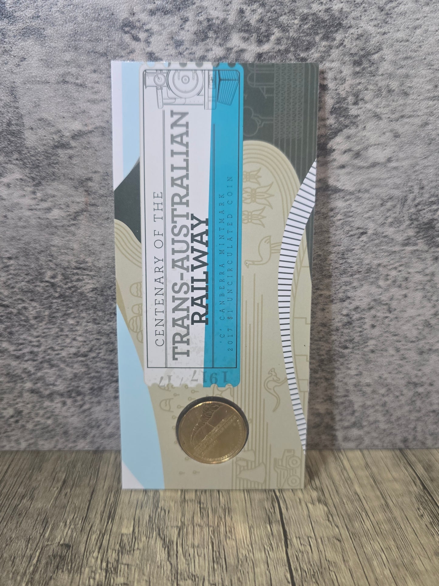 Centenary of the Trans-Australian Railway, C-Mint $1, 2017
