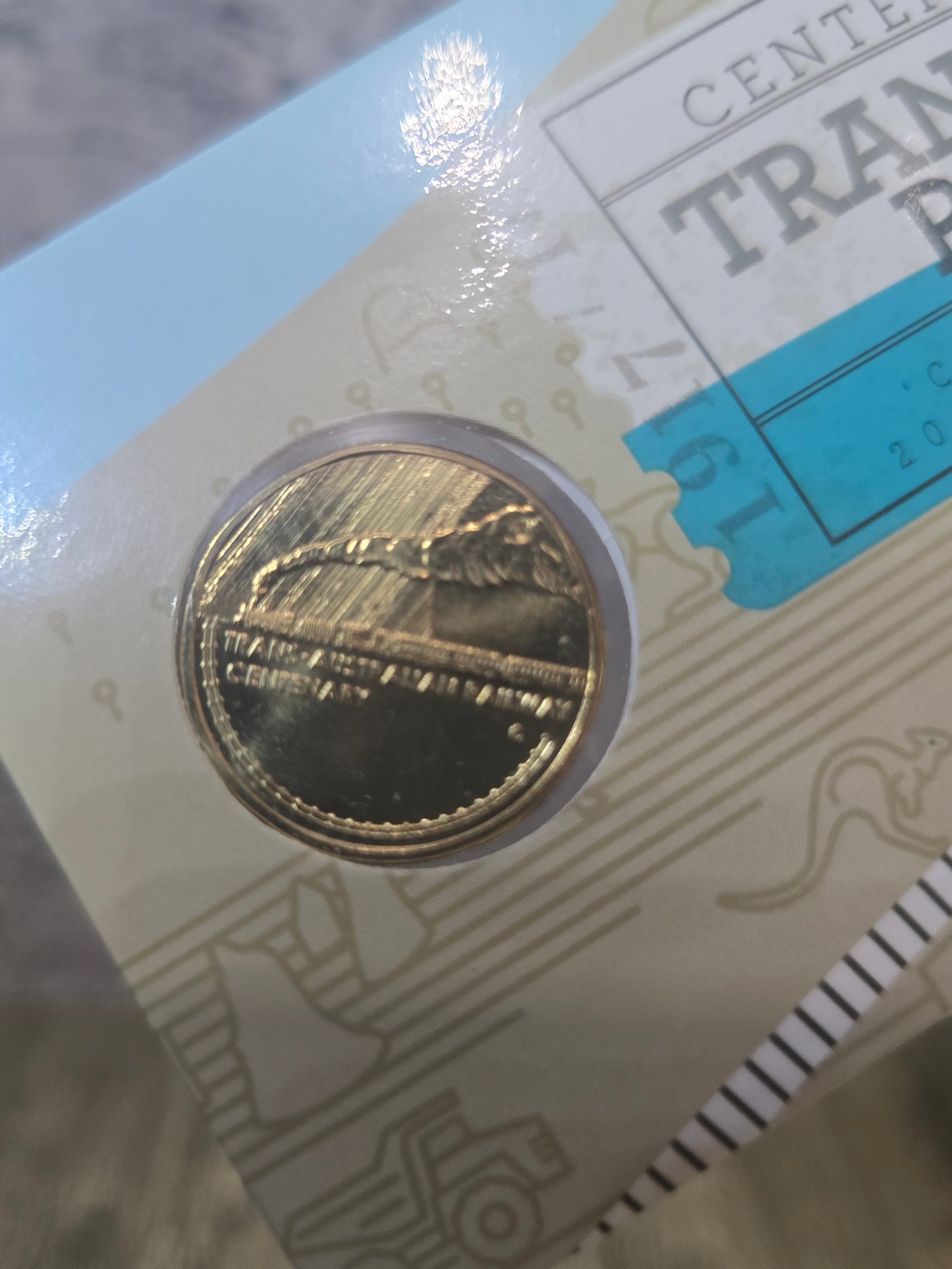 Centenary of the Trans-Australian Railway, C-Mint $1, 2017
