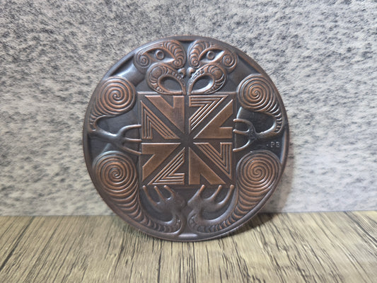 New Zealand 1974 Commonwealth Games bronze Medallion