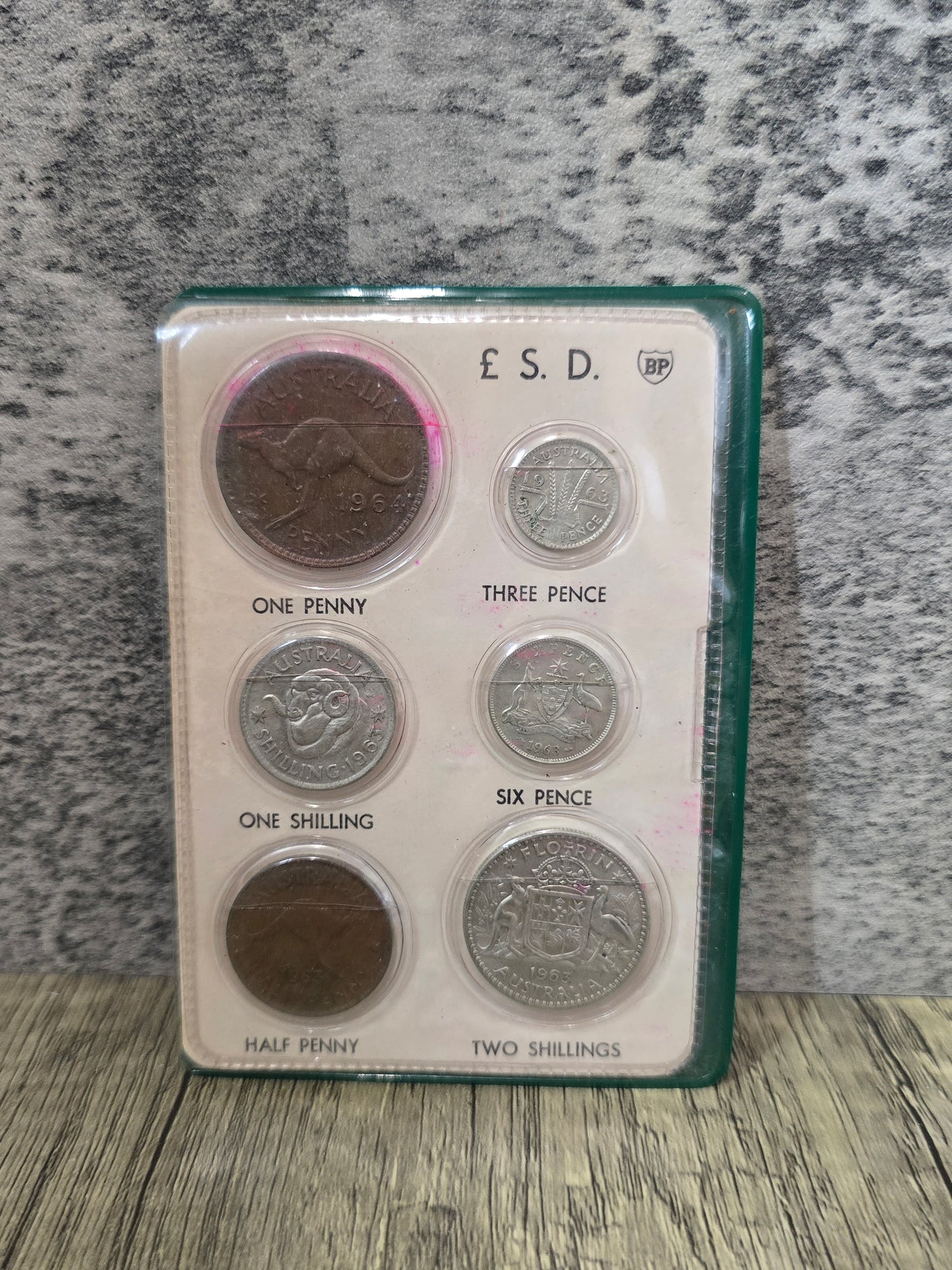 BP PreDecimal Coinage Wallet Set