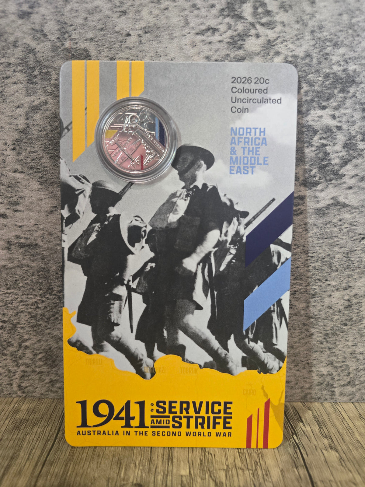 North Africa & Middle East 1941, Strife and Service 20c