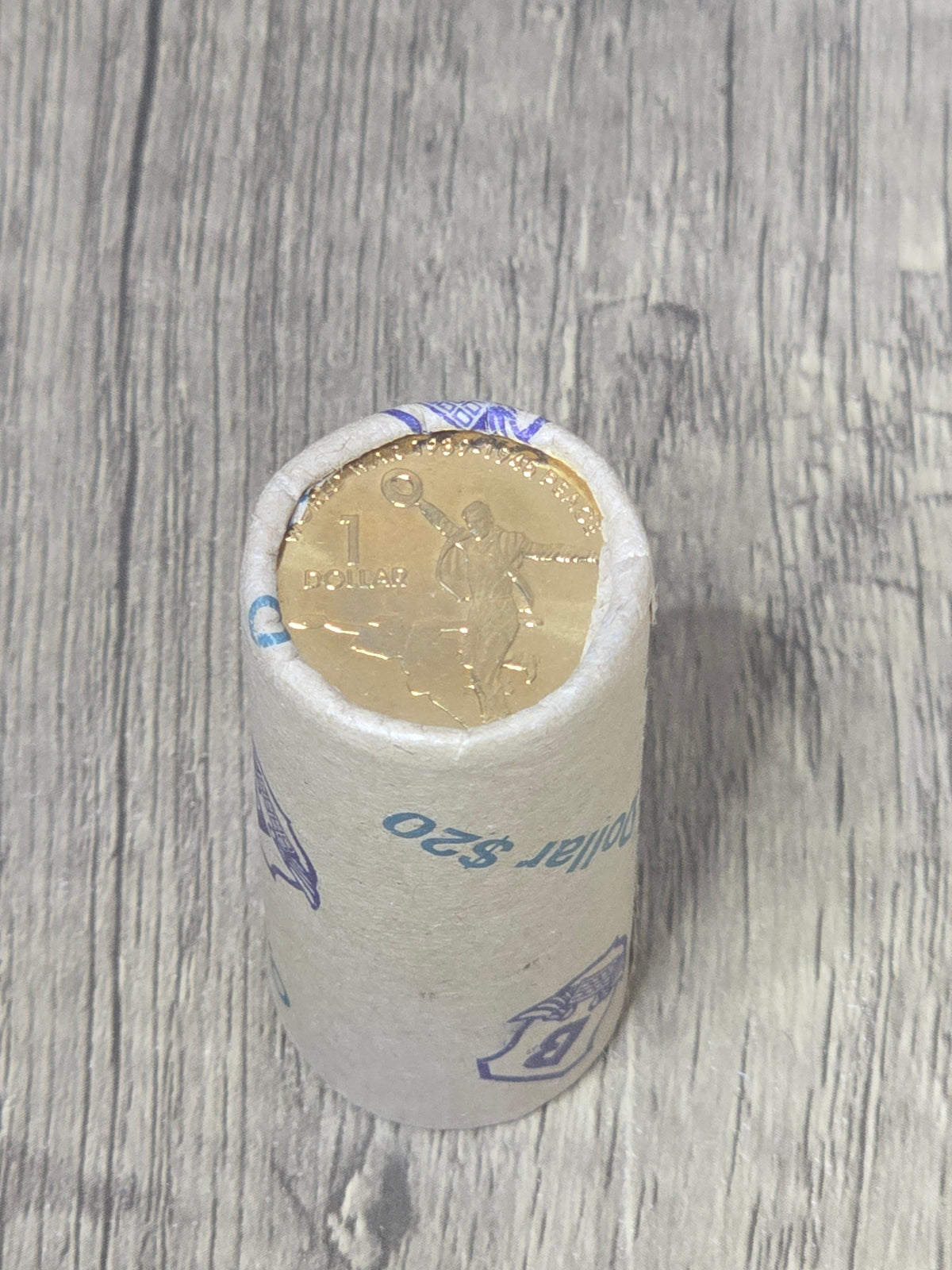 Dancing Man 2005 $1 Security Roll